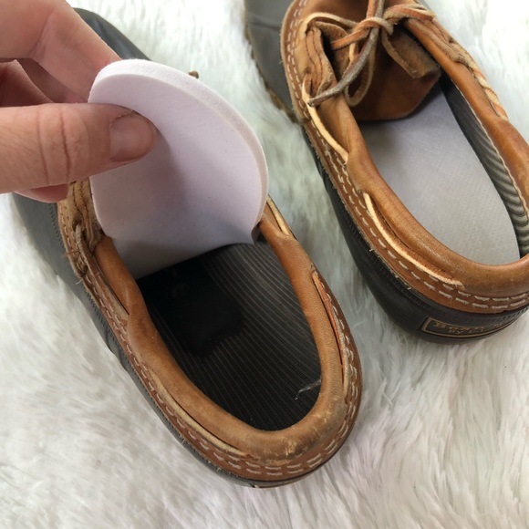 L.L. BEAN • Duck Boots Rubber Moc Tan Brown Ankle Bean Boots Size 8 - Picture 13 of 14